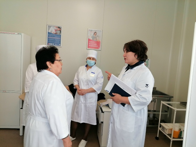 Сотрудники медицинских организаций Сибайского медицинского округа посетили ГБУЗ РБ Акъярская ЦРБ с перекрестной проверкой